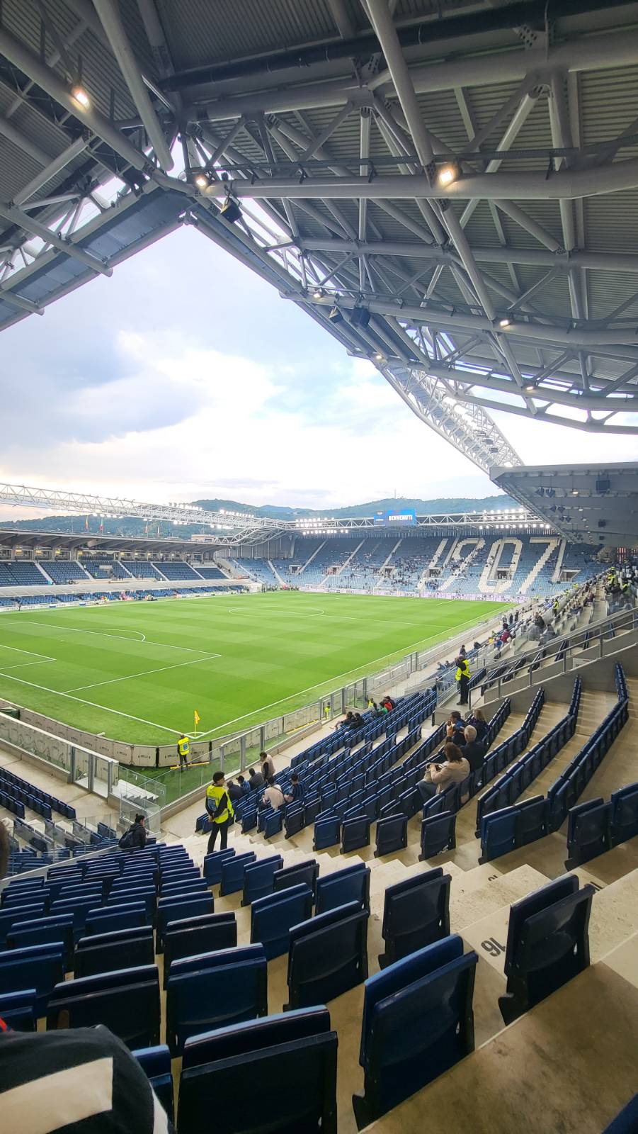 Nowiutki Gewiss Stadium w Bergamo [GALERIA]